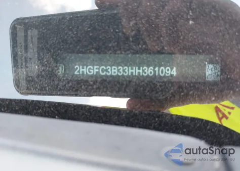 2017 Honda Civic Ex-T from USA, damaged, VIN 2HGFC3B33HH361094